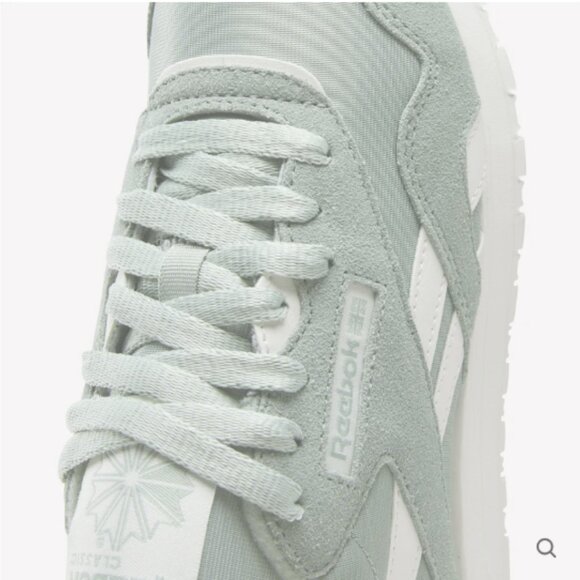 NEW REEBOK Fiori Low Profile Jogger Sneakers for women in Natural/Green 7254j2 - Picture 8 of 10